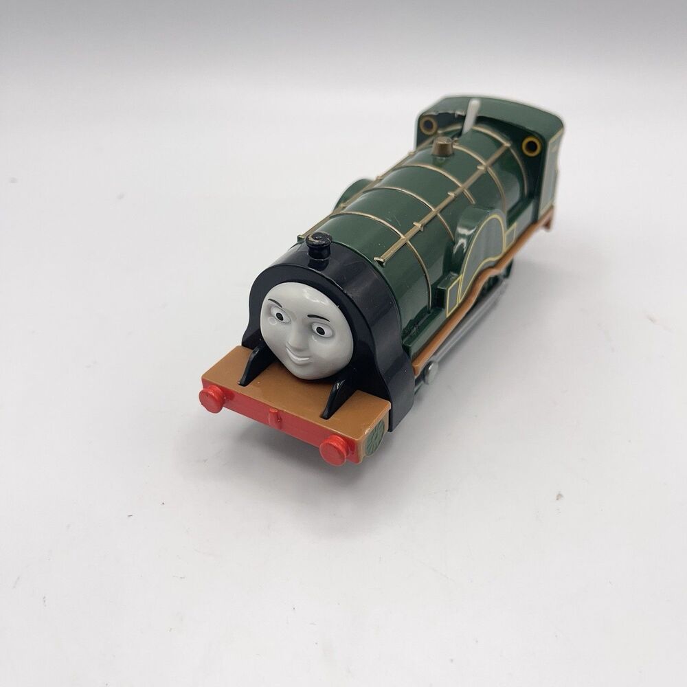 Emily Thomas The Train Engine Trackmaster 2013 Tank Green Brown Orange Motorized